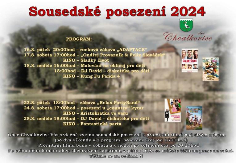 Sousedské posezení 2024